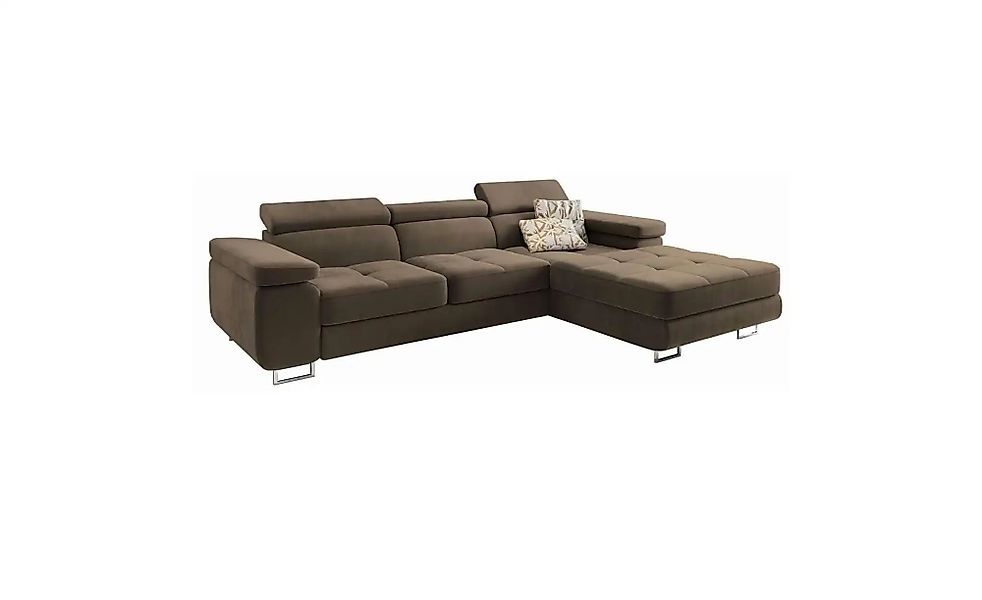 MASSENO Ecksofa  Elma ¦ beige ¦ Maße (cm): B: 280 H: 90 Polstermöbel > Sofa günstig online kaufen