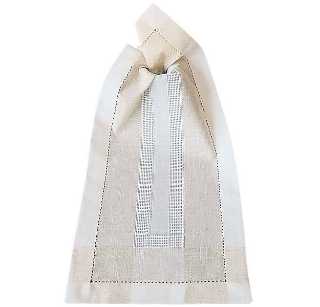 matches21 HOME & HOBBY Tischdecke Tischläufer ALMA Leinenoptik mit Hohlsaum günstig online kaufen