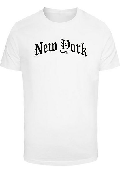 MisterTee T-Shirt MisterTee Herren New York Wording Tee (1-tlg) günstig online kaufen