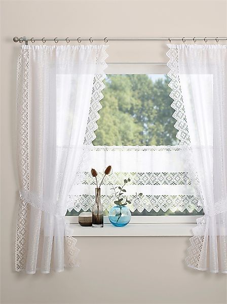 Witt Gardine Raffgarnitur, Kräuselband (4 St), günstig online kaufen