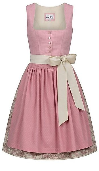 Nübler Trachtenkleid Mididirndl Gina in Rosa von Nübler günstig online kaufen