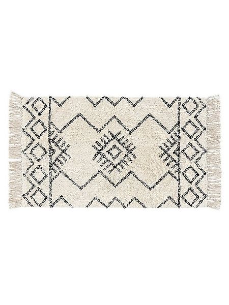 benuta Badematte Naomi, Höhe 6 mm, Baumwolle, rechteckig, 100% Baumwolle, h günstig online kaufen