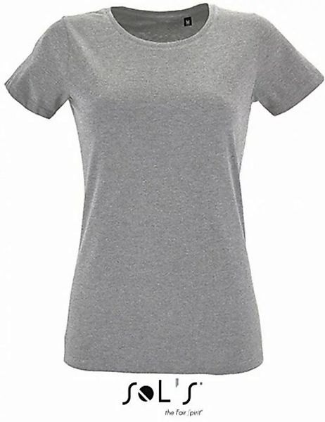 SOLS Rundhalsshirt Damen Round Neck Fitted T-Shirt Regent günstig online kaufen