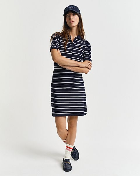 Gant Polokleid STRIPE SHIELD SS PIQUE günstig online kaufen