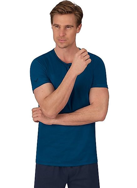 Trigema T-Shirt TRIGEMA T-Shirt Knopfleiste aus günstig online kaufen