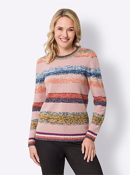 Sieh an! Strickpullover Rundhalspullover günstig online kaufen