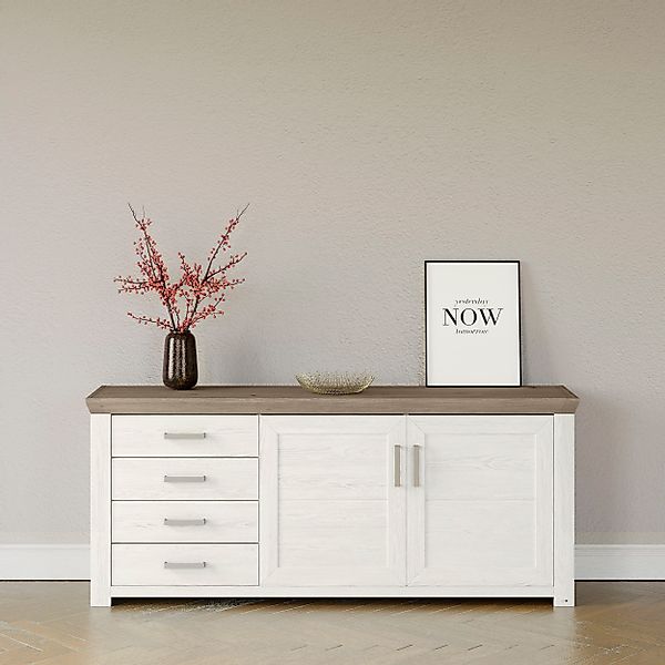set one by Musterring Sideboard "York", Typ 51, mit viel Stauraum, Bügelgri günstig online kaufen