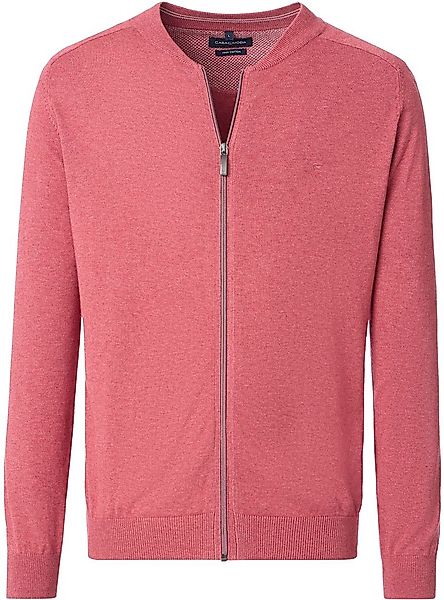 Casa Moda Strickjacke Zip Fresh Brick - Größe XL günstig online kaufen
