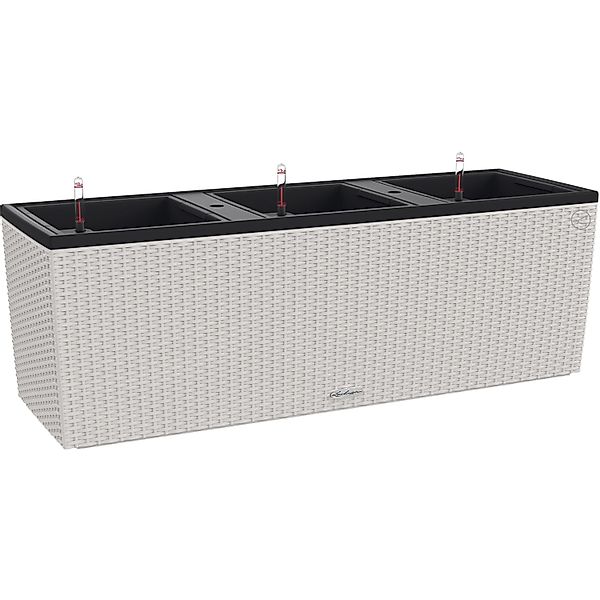 Lechuza Pflanzgefäß Trio Cottage 100 cm x 32 cm x 34 cm Lichtgrau günstig online kaufen