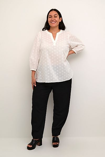 KAFFE Curve Langarmbluse Langarm-Bluse KCjolana Große günstig online kaufen