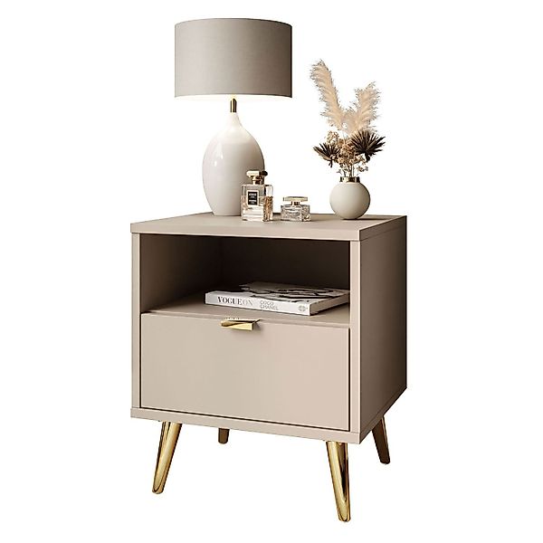 Lookway Nachttisch ALDO mit LED-Beleuchtung (1x günstig online kaufen