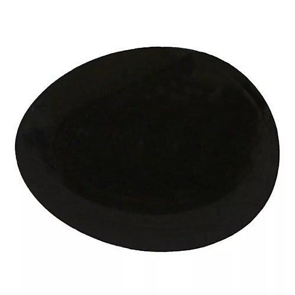 Luigi Colani Porzellan Ab ovo Black & White Teller oval black Set 2-tlg. 21 günstig online kaufen