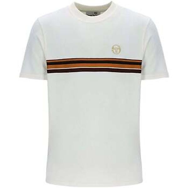 Sergio Tacchini  T-Shirts & Poloshirts Ayme Velour T-Shirt Gardenia/Gold günstig online kaufen