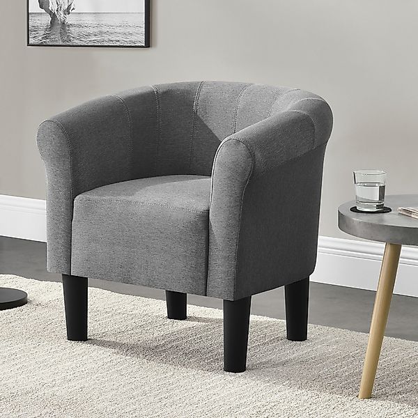 en.casa Sessel, »Jelgava« 70x70x58 cm Clubsessel günstig online kaufen