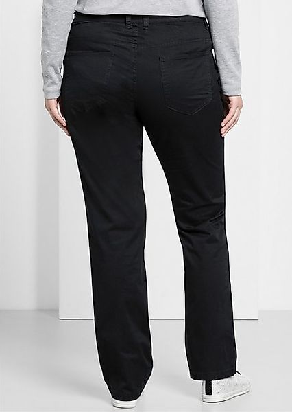 Sheego Jerseyhose Hose Länge ca. 90 cm günstig online kaufen