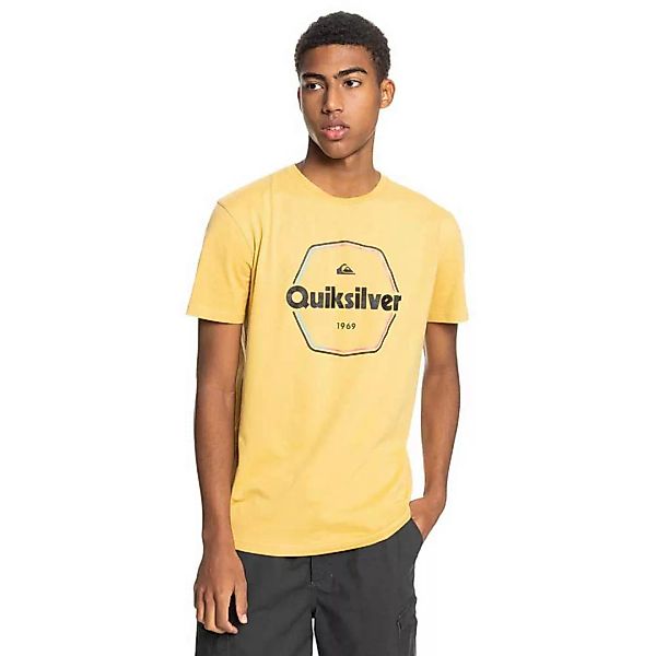 Quiksilver Hard Wired Kurzarm T-shirt XS Rattan günstig online kaufen