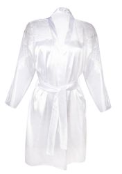 DKaren Morgenmantel Bademantel in Satin-Optik, Nachtwäsche günstig online kaufen