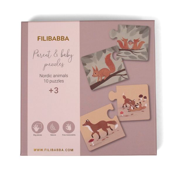 FILIBABBA Puzzle Mein erstes Puzzle: Tierwelten günstig online kaufen