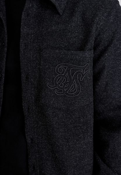 Siksilk Hemdjacke SikSilk Herren Overshirt günstig online kaufen