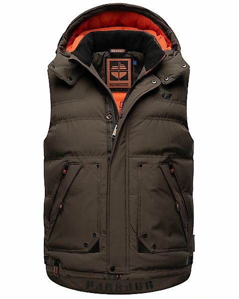 Stone Harbour Steppweste "Egoor", Sportliche Outdoorweste mit abnehmbarer K günstig online kaufen