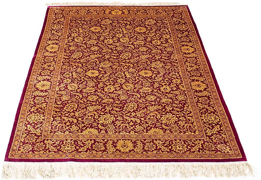 morgenland Orientteppich »Perser - Ghom - 150 x 100 cm - lila«, rechteckig, günstig online kaufen