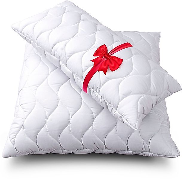 John Cotton Microfaserkissen "2für1, Kopfkissen, ein Kissen gratis, 40x80 c günstig online kaufen