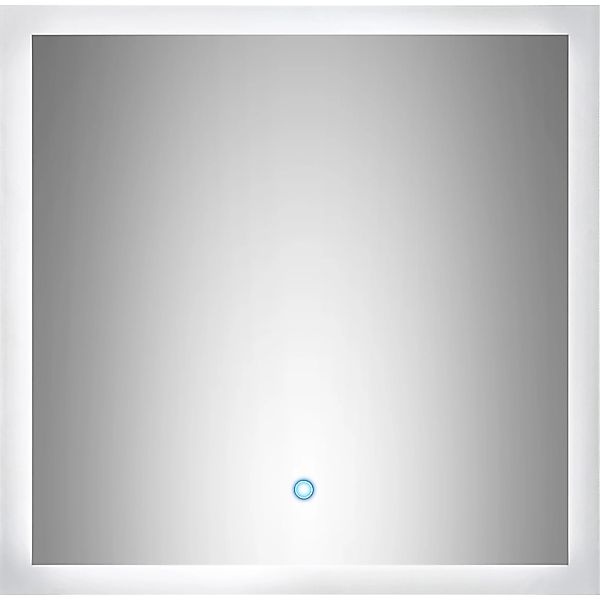 LED-Lichtspiegel 60x60 cm Neutralweiß mit Touch Bedienung günstig online kaufen