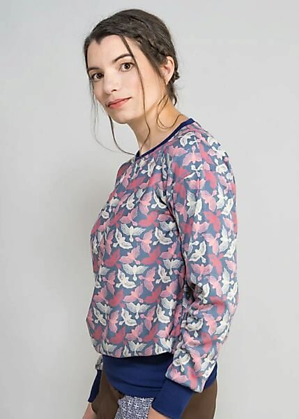 Oversize Pullover Mit Breitem Bündchen günstig online kaufen