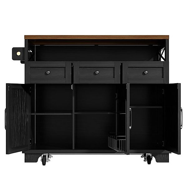 Gotagee Kochinsel Moderne Kücheninsel 118×43-80×98cm Küchenschrank Esszimme günstig online kaufen