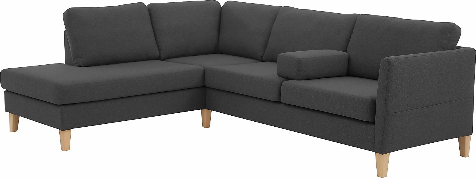 ATLANTIC home collection Ecksofa »Mailo L-Form«, mit Seitentaschen und Otto günstig online kaufen