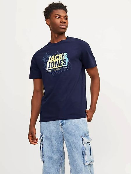 Jack & Jones T-Shirt JCOMAP SUMMER LOGO TEE SS CREW NECK SN günstig online kaufen