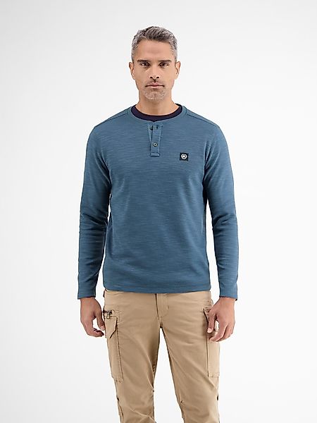 LERROS Langarmshirt mit Serafino Ausschnitt günstig online kaufen