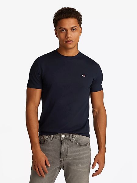 Tommy Jeans Rundhalsshirt "TJM XSLIM 2PACK JERSEY TEE EXT", Logostickerei, günstig online kaufen