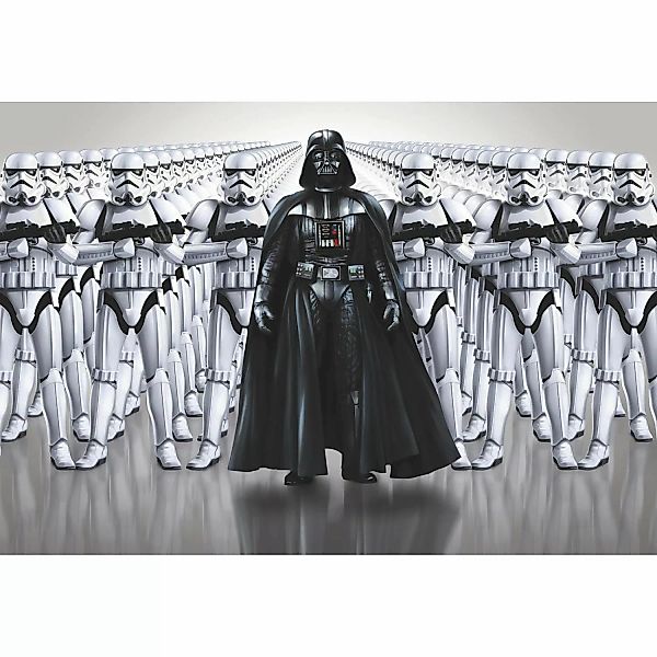 Disney Fototapete Star Wars Imperial Force Grau und Schwarz 368 x 254 cm 61 günstig online kaufen