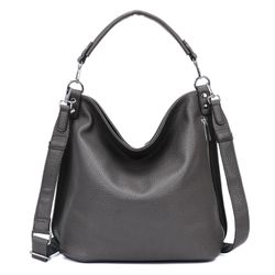 ITALYSHOP24 Schultertasche DAMEN XXL SHOPPER HOBO günstig online kaufen