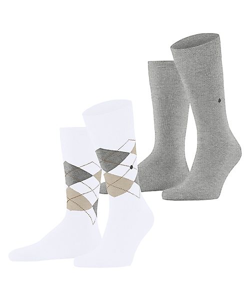 Burlington Socken Everyday Argyle Mix 2-Pack günstig online kaufen