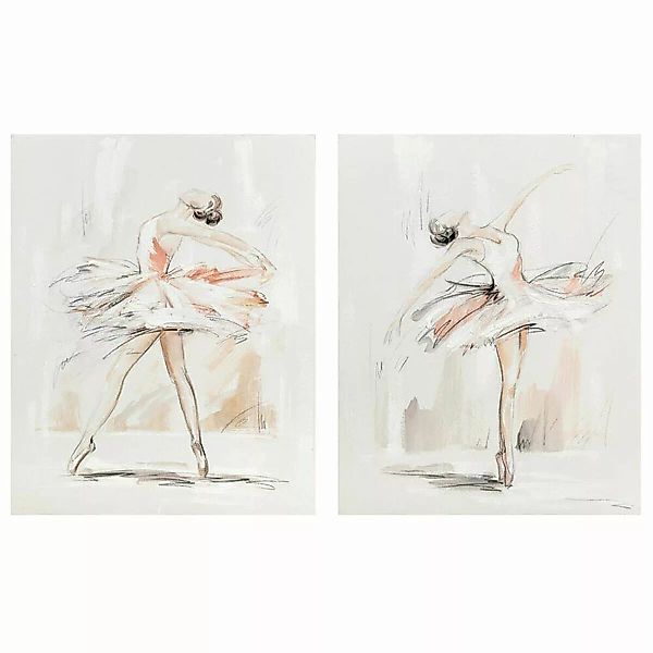 Bild Dkd Home Decor Ballerina (80 X 3,7 X 100 Cm) (2 Stück) günstig online kaufen