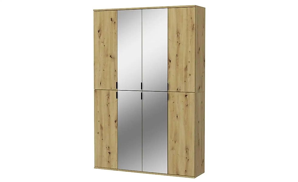 Mehrzweckschrank-Set  Projekt X ¦ holzfarben ¦ Maße (cm): B: 121 H: 193 T: günstig online kaufen