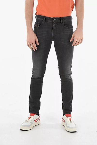 Diesel Slim-fit-Jeans Herren Thommer 0890E Herren, Stretch, Dunkelgrau, 5 P günstig online kaufen