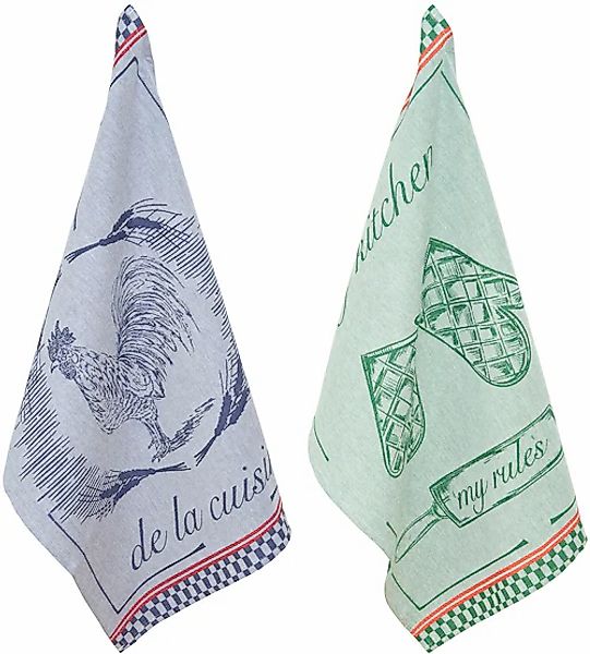 PAD Geschirrtuch »Ganash«, (Set, 2 tlg.) günstig online kaufen