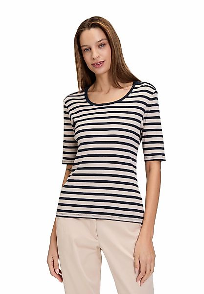 Betty Barclay Kurzarmshirt "Betty Barclay Basic Shirt mit Rippenstruktur", günstig online kaufen