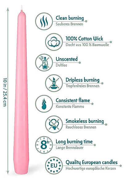BRUBAKER Spitzkerze für Kerzenständer und Kerzenhalter - (Leuchterkerzen Se günstig online kaufen