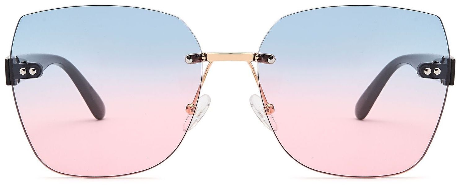 styleBREAKER Sonnenbrille Rahmenlose Rechteckige Sonnenbrille (1-St) günstig online kaufen