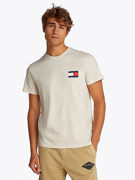 Tommy Jeans T-Shirt TJM SLIM FIT ESSENTIAL FLAG Mit Rundhalsausschnitt günstig online kaufen
