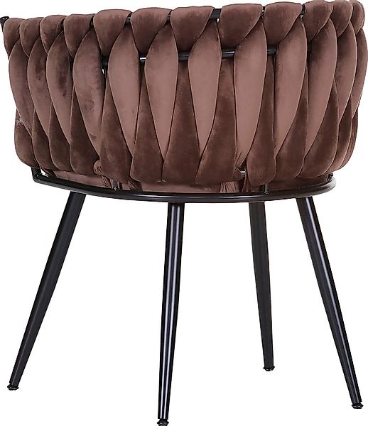 Gutmann Factory Esszimmersessel, mit elegant geflochtener günstig online kaufen