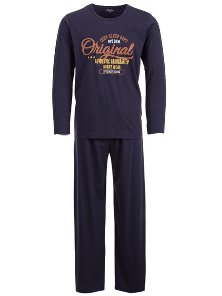 Henry Terre Schlafanzug Pyjama Set Langarm günstig online kaufen