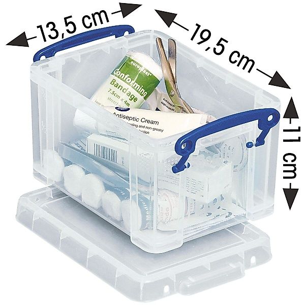 REALLYUSEFULBOX Aufbewahrungsbox, 1,6 Liter, verschließbar und günstig online kaufen