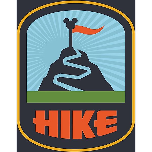 Komar Bild "Mickey Mouse Hike", Disney, (1 St.), Wandbild zur Dekoration im günstig online kaufen