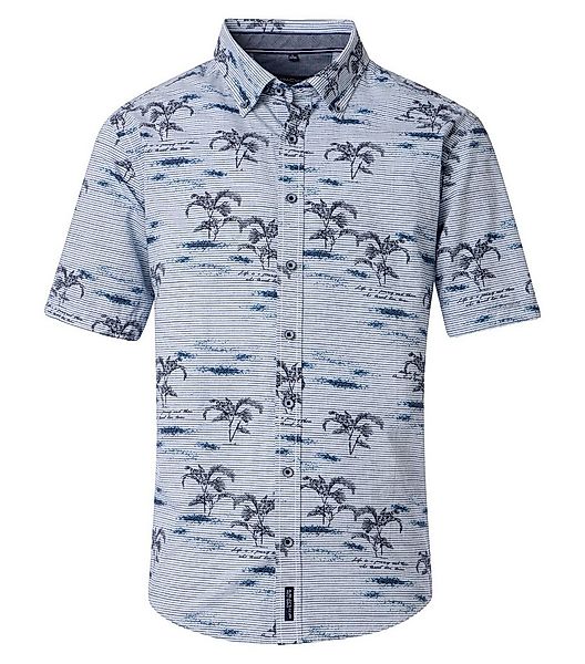 CASAMODA Kurzarmhemd CASAMODA Freizeithemd Kurzarm gestreift günstig online kaufen