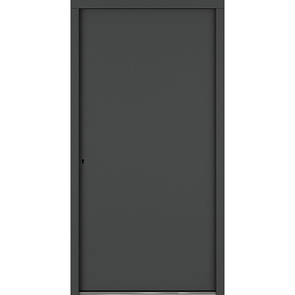 Roro Haustür OAE 1201 Aluverbund Weiß-Anthrazit 100 cm x 200 cm DIN L günstig online kaufen